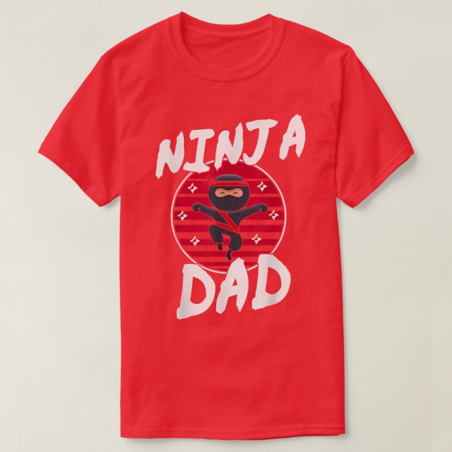 Samurai - Far Ninja Pappa T-Shirt Copy Copy Copy C (Design framsida)