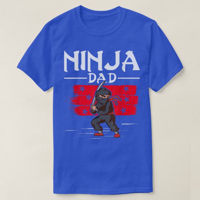Samurai - Far Ninja Pappa T-Shirt Copy Copy Copy C (Design framsida)