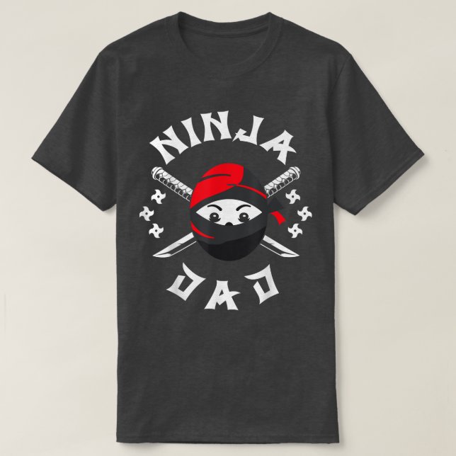 Samurai - Far Ninja Pappa T-Shirt Copy Copy Copy C (Design framsida)