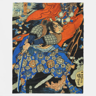 SAMURAI FIGHTING MONSTER FLEECEFILT