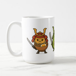 Samurai Food Warriors Kaffemugg