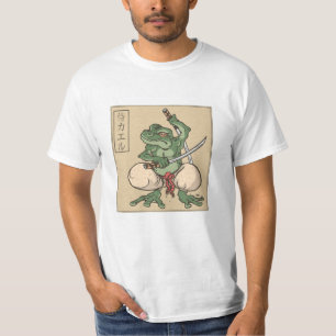 SAMURAI FROG T SHIRT