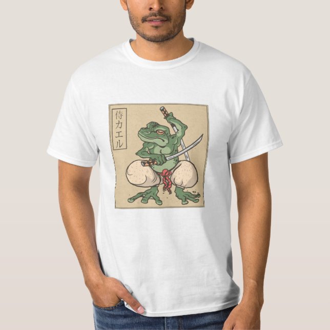 SAMURAI FROG T SHIRT (Framsida)