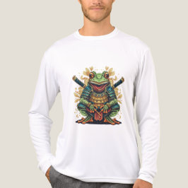 Samurai frog warrior Tri-blend Long Sleeve Shirt T Shirt