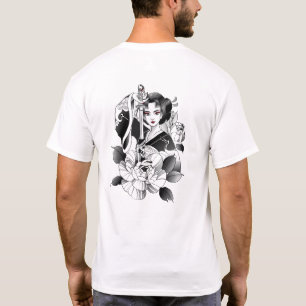 "Samurai Geisha och Hennes Katana" T Shirt