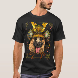 Samurai German Shepherd Hund Warrior Samurai Älska T Shirt