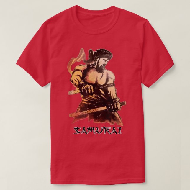 Samurai Gift T Shirt (Design framsida)