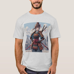 Samurai Girl: Hedersblad T Shirt