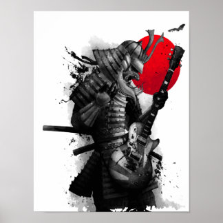Samurai Guitarist-coolan poster