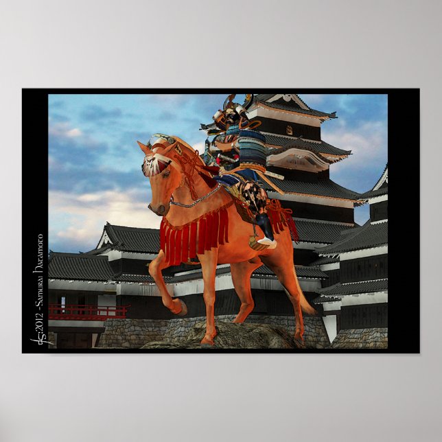 Samurai Hatamoto Poster (Framsidan)