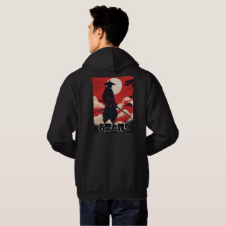 Samurai heder och mod hoodie