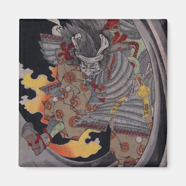 Samurai Hellfire Magnet (Framsidan)