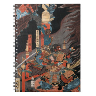Samurai Hero Minamoto no Yorimitsu Anteckningsbok