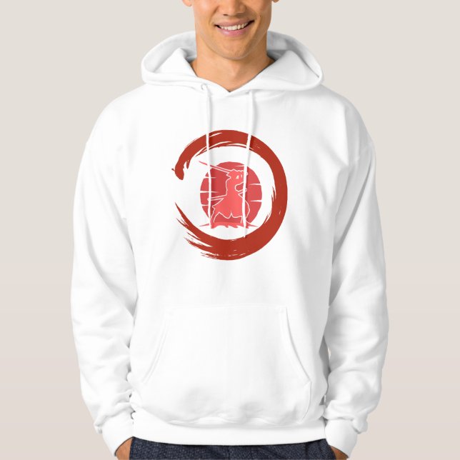 samurai hoodie (Framsida)