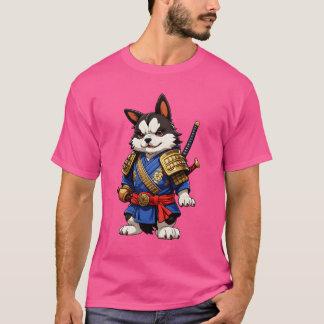 Samurai Hund vän T Shirt