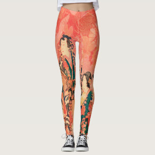 Samurai i Kimono Leggings