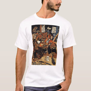 Samurai i strid, circa 1800's t-shirt