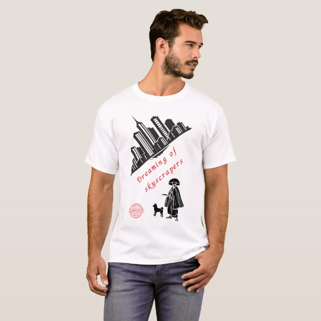 samurai in america t shirt (Hel framsida)