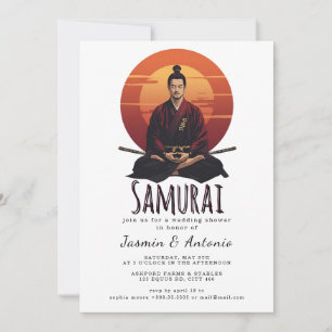 Samurai Inbjudningar