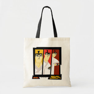 Samurai Jack Character Tri-Panel Futuristiska Ram Tygkasse