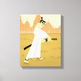 Samurai Jack Drawing Sword Canvastryck