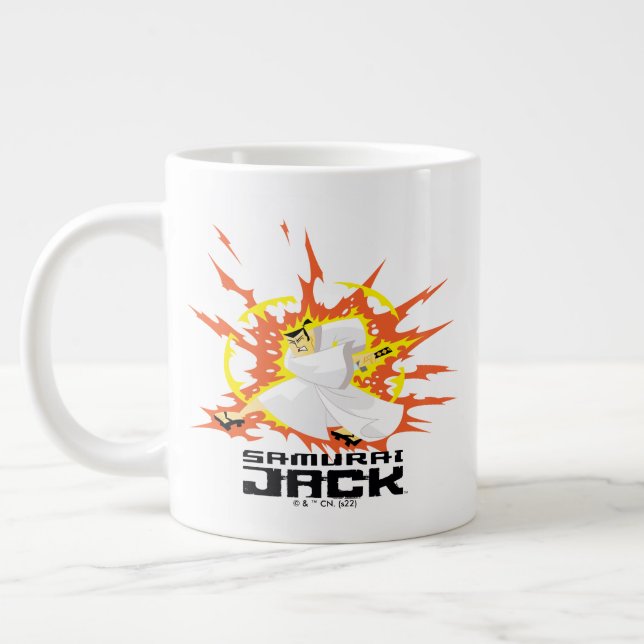 Samurai Jack Energy Graphic Jumbo Mugg (Vänster)