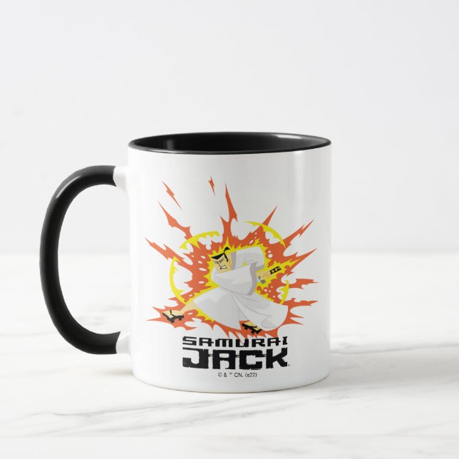 Samurai Jack Energy Graphic Mugg (Vänster)