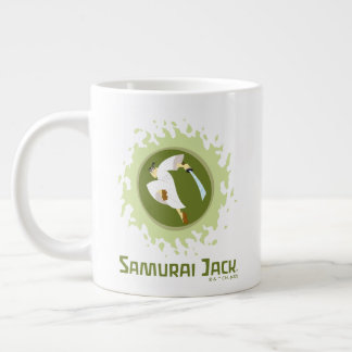 Samurai Jack Leaping Graphic Jumbo Mugg