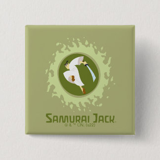 Samurai Jack Leaping Graphic Knapp