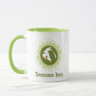 Samurai Jack Leaping Graphic Mugg