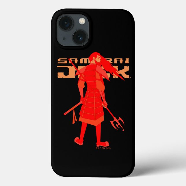 Samurai Jack Red Warrior Graphic (Baksida)