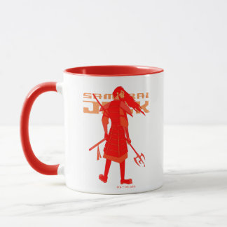 Samurai Jack Red Warrior Graphic Mugg
