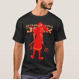 Samurai Jack Red Warrior Graphic T Shirt