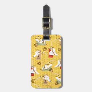 Samurai Jack Sword Poses Character Art Mönster Bagagebricka