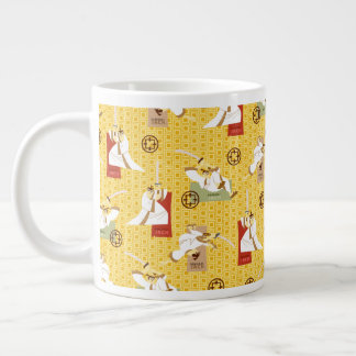 Samurai Jack Sword Poses Character Art Pattern Jumbo Mugg