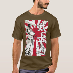 Samurai Japan Ninja Otaku Katana Sword Japansk Fl T Shirt