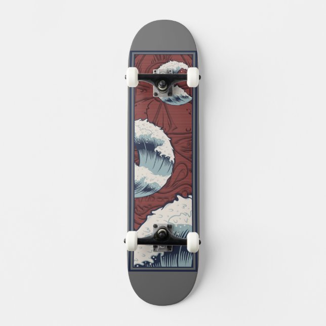 Samurai Japan Ninja Skateboard (Framsida)