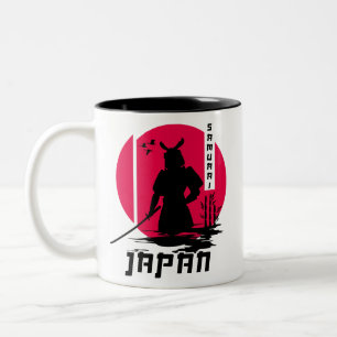 Samurai Japan Ninja Två-Tonad Mugg