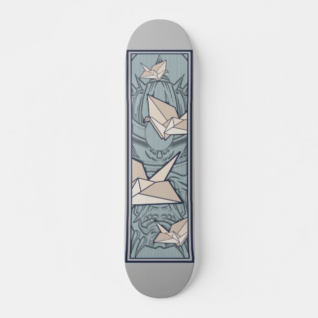 Samurai Japan Origami Skateboard (Framsida)