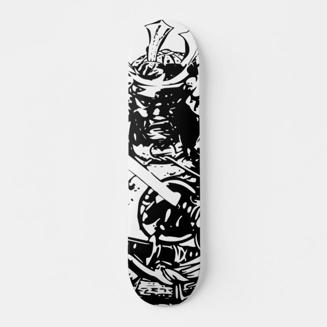 samurai　japan skateboard deck (Framsida)