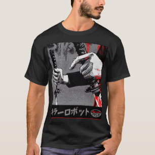 Samurai Japanska Warrior Urban Stil T Shirt
