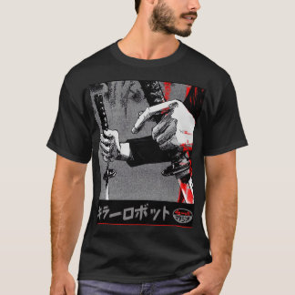Samurai Japanska Warrior Urban Stil T Shirt