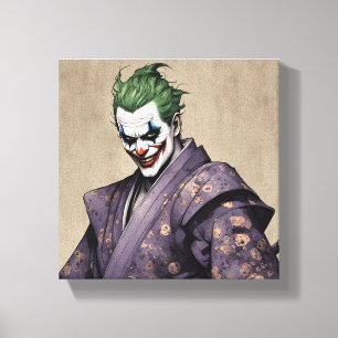 Samurai Jocker Canvastryck