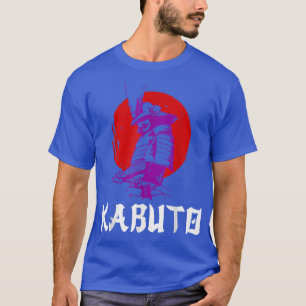 Samurai Kabuto Ronin Mask och Katana Martial Arts T Shirt