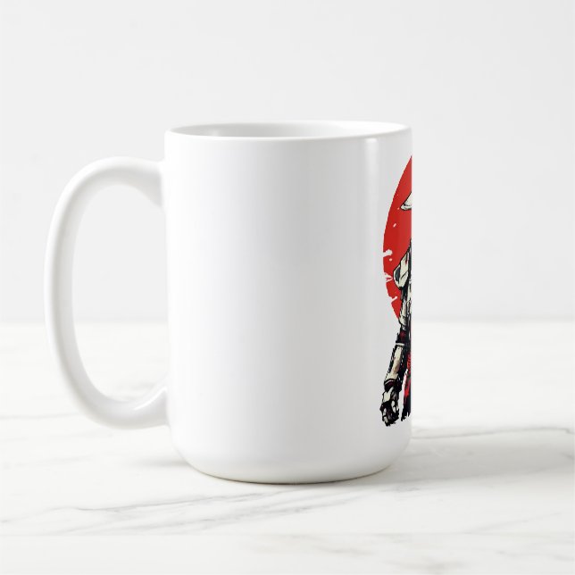 samurai kaffemugg (Vänster)