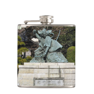 Samurai Kamakura Gongoro Kagemasa Kabuki Statue Fickplunta