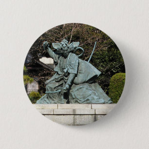 Samurai Kamakura Gongoro Kagemasa Kabuki Statue Knapp