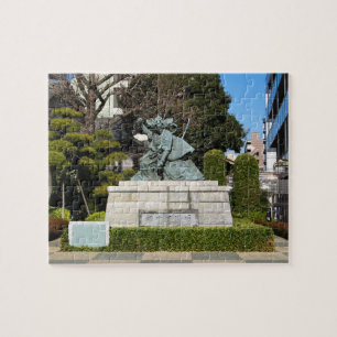 Samurai Kamakura Gongoro Kagemasa Kabuki Statue Pussel