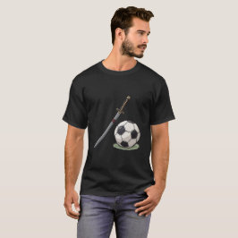 Samurai Katana and Soccer Ball - Japan T Shirt