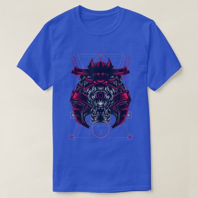 Samurai Krig Mask Impera Chalice Ghost  T Shirt (Design framsida)